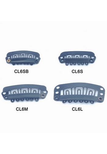 6-tooth carbon steel clips